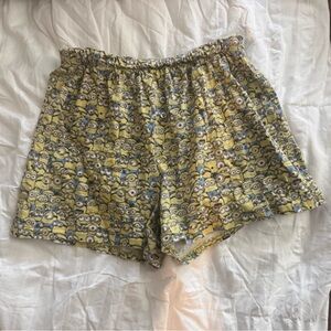 Universal Despicable Me Minions Yellow Shorts